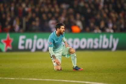 Lionel Messi, durante el partido de este martes contra el PSG en París.
