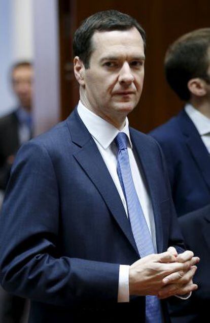 George Osborne, canciller del Exchequer.