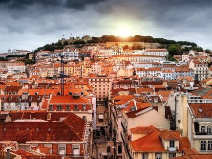 Vista de Lisboa.