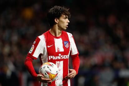 João Félix, hace una semana contra el Levante.