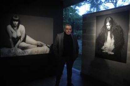 Juan Gatti en su retrospectiva del museo Eduardo Sívori, en Buenos Aires.