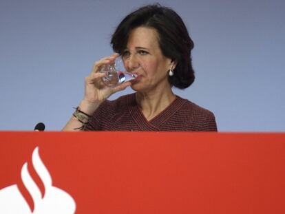 Ana Bot&iacute;n, presidenta de Santander.