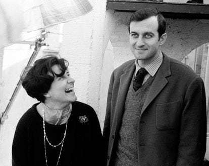 Monique Lange y Juan Goytisolo en 1964.