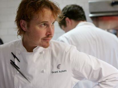 El cocinero Grant Achatz. 