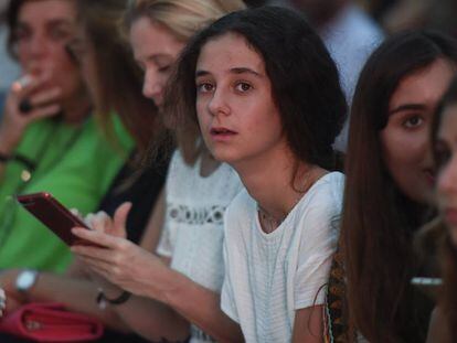 Victoria Federica Marichalar en el acto 'Telva: la moda en la calle' el pasado 20 de junio.