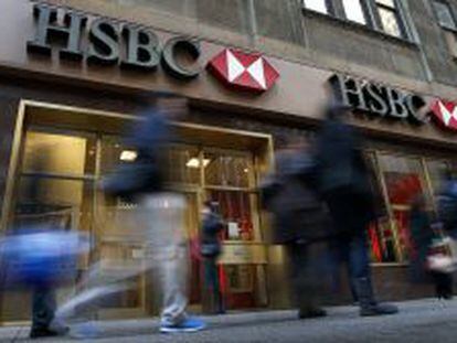 Edificio de HSBC en Manhattan, Nueva York.