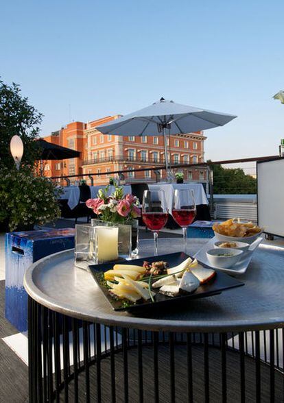 El Mirador del Thyssen, el restaurante del Museo Thyssen de Madrid.
