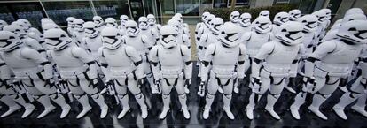 Muñecos de Soldados Imperiales de la película Star Wars