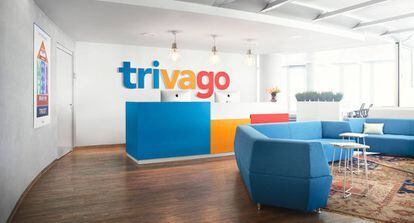 Recepci&oacute;n de las oficinas de Trivago