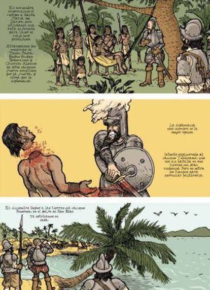 Viñetas de 'El otro mar', de Alfonso Zapico.