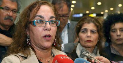 La abogada canaria María Nieves Cubas Armas, expulsada de Marruecos.