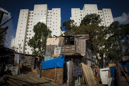 Imagen de la desigualdad en São Paulo (Brasil).