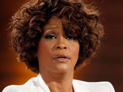 Whitney Houston, en octubre de 2009.