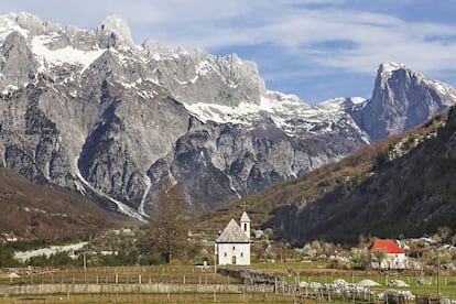 El valle alpino de Theth, en Albania.