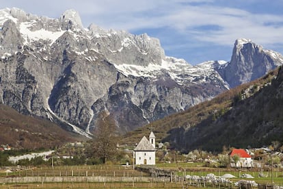 El valle alpino de Theth, en Albania.