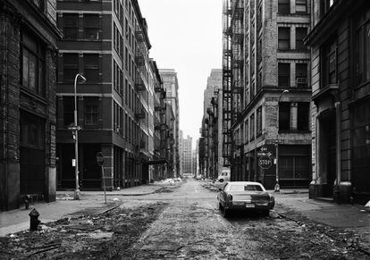 'Crosby Street, Soho, Nueva York', 1978.