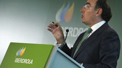 El presidente de Iberdrola, Ignacio Sánchez Galán