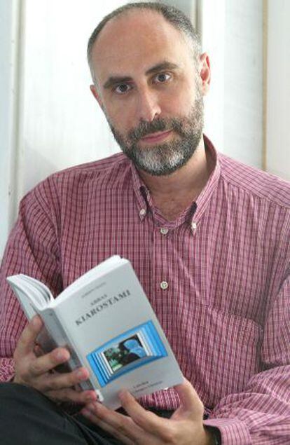 Alberto Elena, en la presentaci&oacute;n de un libro en 2003