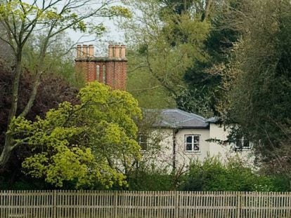 Vista general de Frogmore Cottage, el hogar de los duques de Sussex en Windsor, captada el pasado mes de abril.