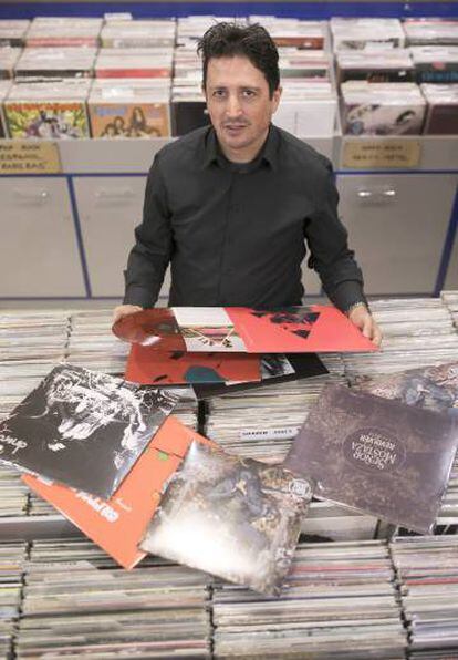 José Luis Ibáñez, responsable en Madrid de Trilobite Records.