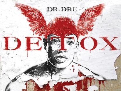 Carátula imaginada por el diseñador Javier Aramburu para el disco 'Detox', de Dr. Dre.