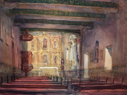‘Serra Chapel’ (2020-2021) de Timothy J. Clark.