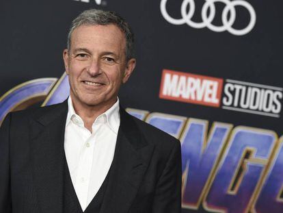 El CEO de Disney, Bob Iger, en la presentación de 'Avengers: Endgame' el lunes en Los Ángeles.