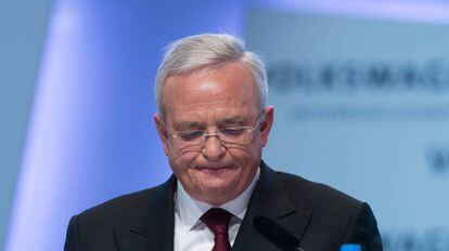 El expresidente de Volkswagen, martin Winterkorn.
