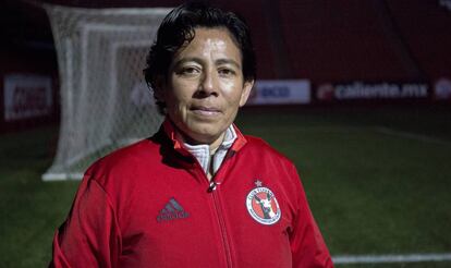 Marbella Ibarra, en Tijuana, tras una entrevista con este diario.
