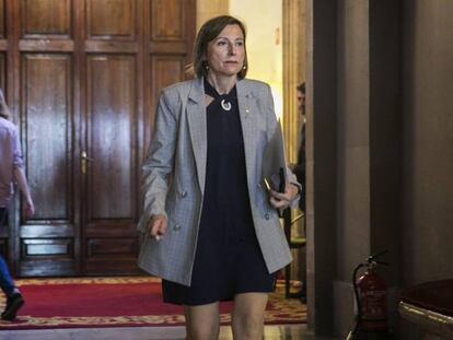La presidenta del Parlament, Carme Forcadell.