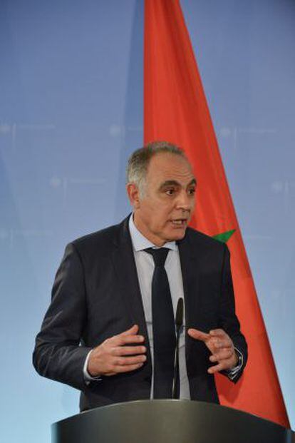 El ministro de Exteriores marroquí Salaheddine Mezouar.