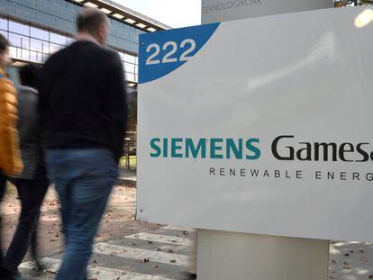 Oficinas de Siemens Gamesa en Zumudio, cerca de Bilbao.