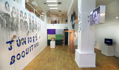 La exposición de Llanos y Verdult 'Contra, versus, anti'.
