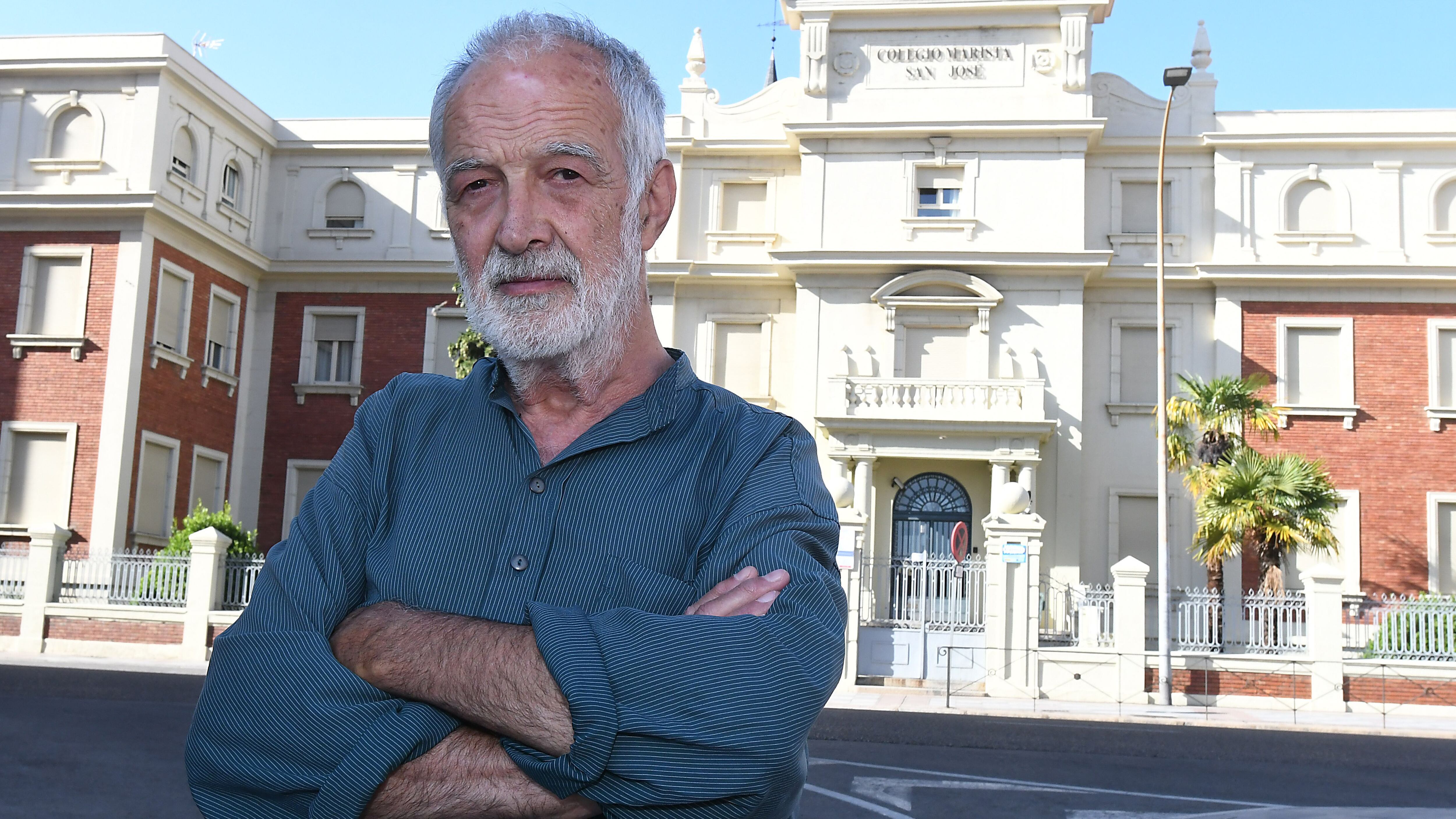 Luis González, escritor, es uno de los antiguos alumnos que denuncia haber sufrido abusos en el colegio marista San José de León.