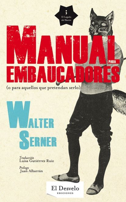 Portada de 'Manual para embaucadores', de Walter Sernes, publicado por El Desvelo Ediciones.