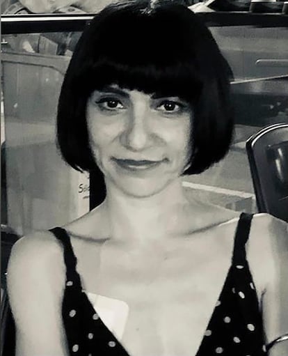 Marta Molina, en una sola imagen en 2022. / CECILIA BALLESTEROS