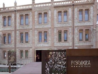 Imagen de archivo del hotel de bodegas Pesquera.