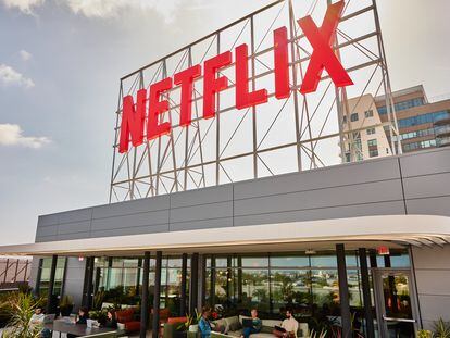 Las oficinas de Netflix en Los Ángeles.