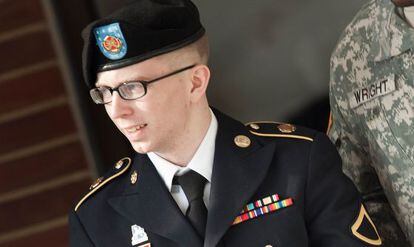 Bradley Manning, en una audiencia el pasado 15 de marzo.