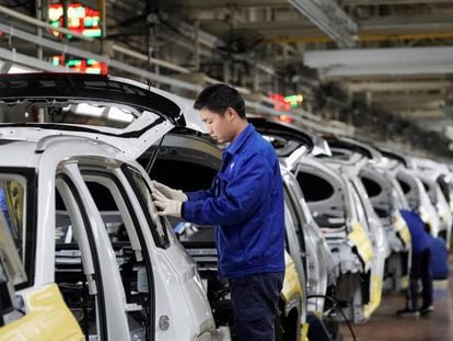 Planta de General Motors en Liuzhou (China).