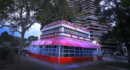El bar quiosc La Pèrgola, a L'Albereda de València.