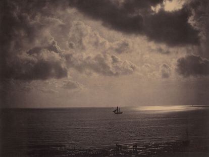 'El velero' (1856), de Gustave Le Gray.