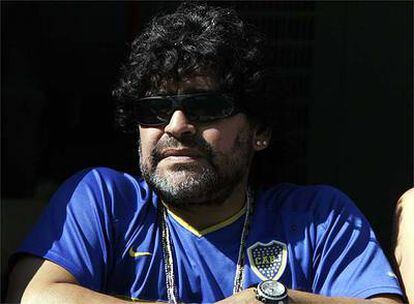 Maradona, el pasado mes de marzo