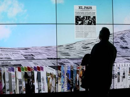 Exposici&oacute;n interactiva con motivo del 40 aniversario de EL PA&Iacute;S.