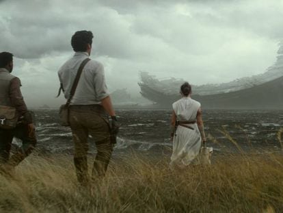 Una imagen de 'Star Wars: el ascenso de Skywalker'. En vídeo, el tráiler.