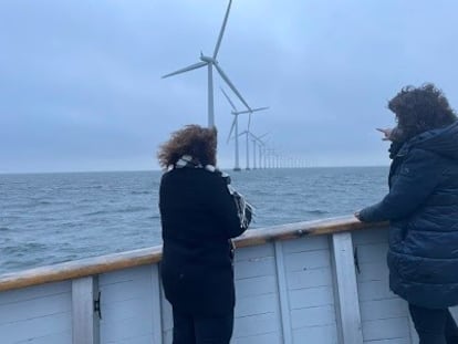 La consejera de Acción Climática, Alimentación y Agenda Rural de la Generalitat, Teresa Jordà, en una visita a Copenhaguen.