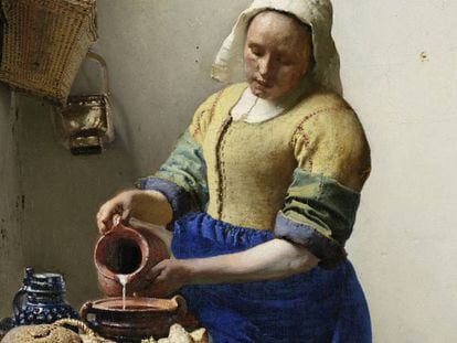 'La lechera' de Vermeer.