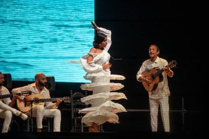 Gema Moneo baila al cante de José Soto “Sorderita” Fiesta de la buleria 2018, Jerez.