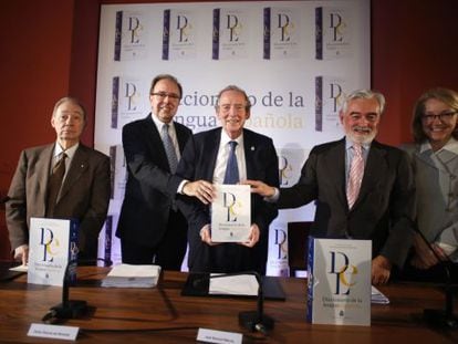 Presentació de la 23a edició del 'Diccionario de la Lengua Española'.