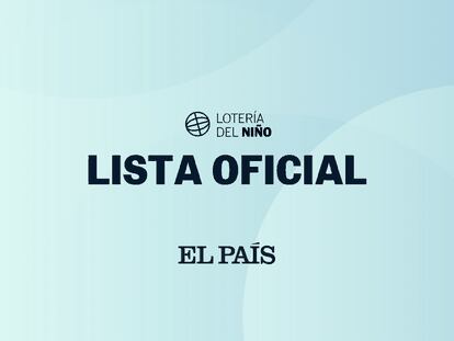 Lista oficial de premios de la Lotería del Niño 2021